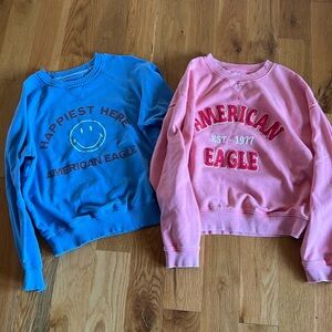 Set of 2 Americacan Eagle Sweatshirts
